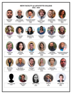 Photomontage of 2022-23 New Faculty 