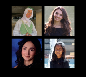 4 Individual photos of the CITLS Spring 2023 Student Fellows, arranged in a square. 