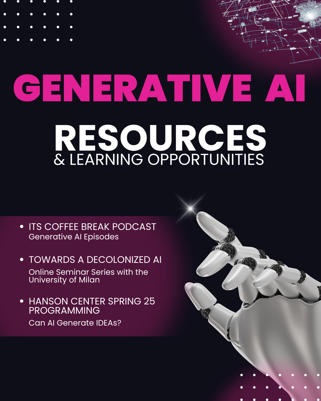 Generative AI Learning Opportunities · CITLS · Lafayette College